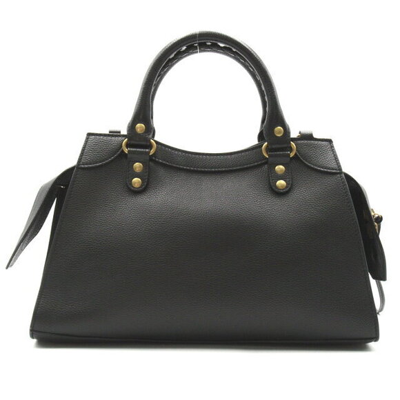 Balenciaga Neo Classic City Shoulder Bag Leather Black - Picture 2 of 10